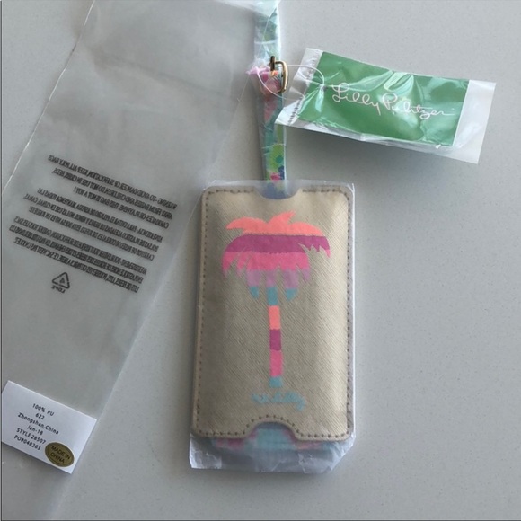 NWT Lily Pulitzer Catch the Wave Luggage Tag - Picture 2 of 2
